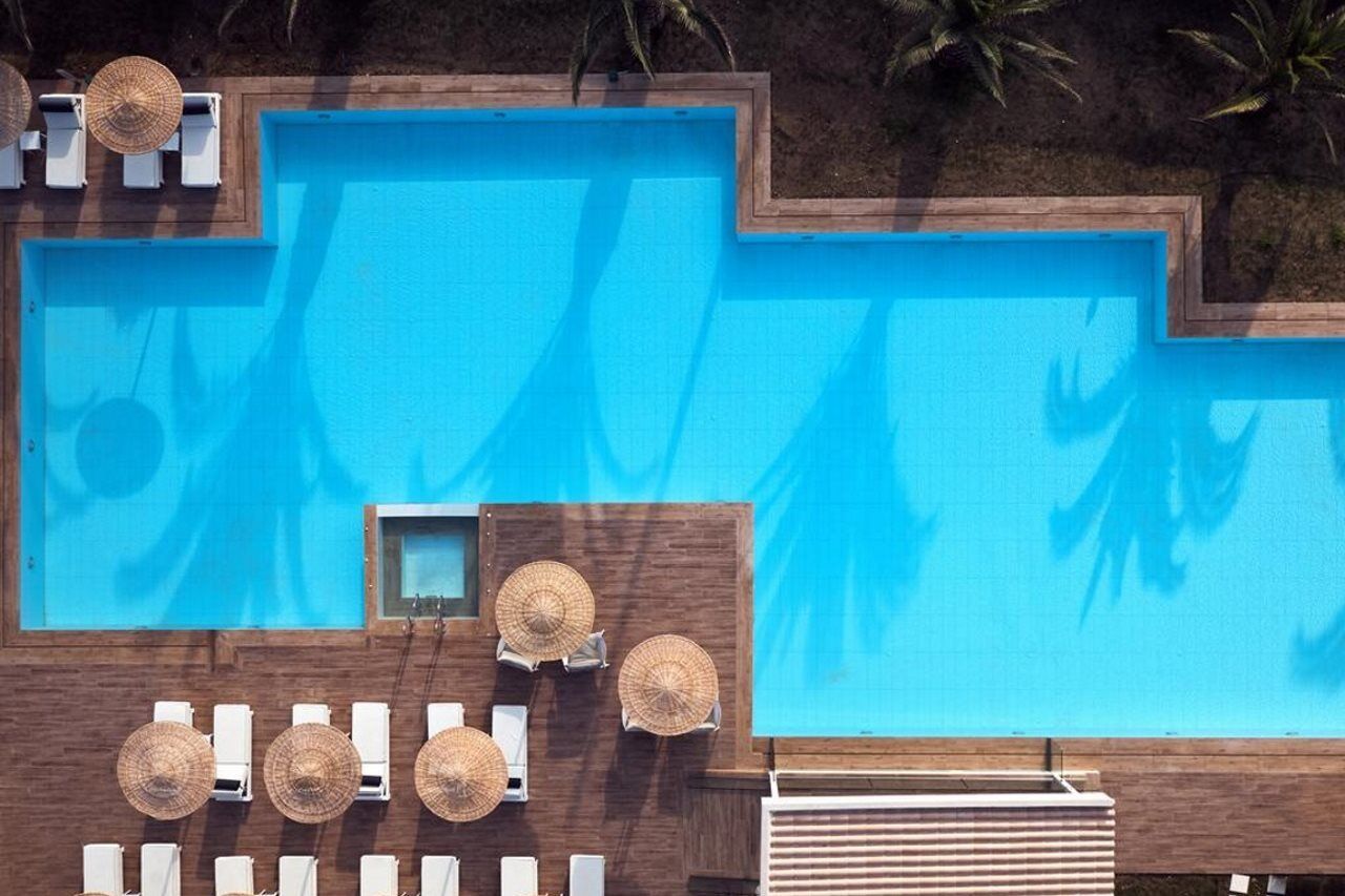Golden Sun Hotel Resort Kalamákion Exterior foto